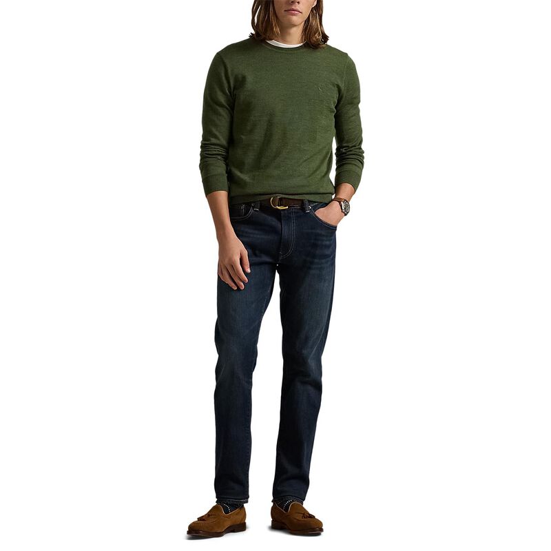 Polo Ralph Lauren Slim Fit Washable Wool Crewneck Sweater image number 3