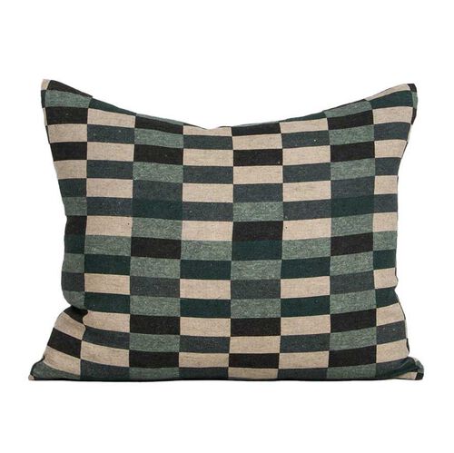 Baya Hugo Cushion With Feather Inner - Sky 45x55cm