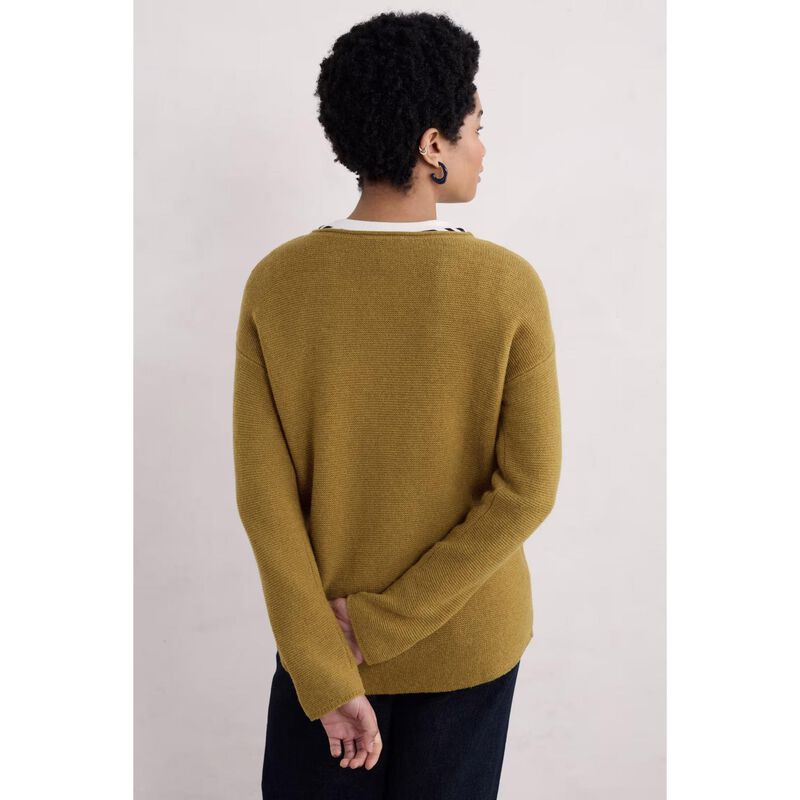 Seasalt Cornwall Fruity Jumper Kelp image number 1