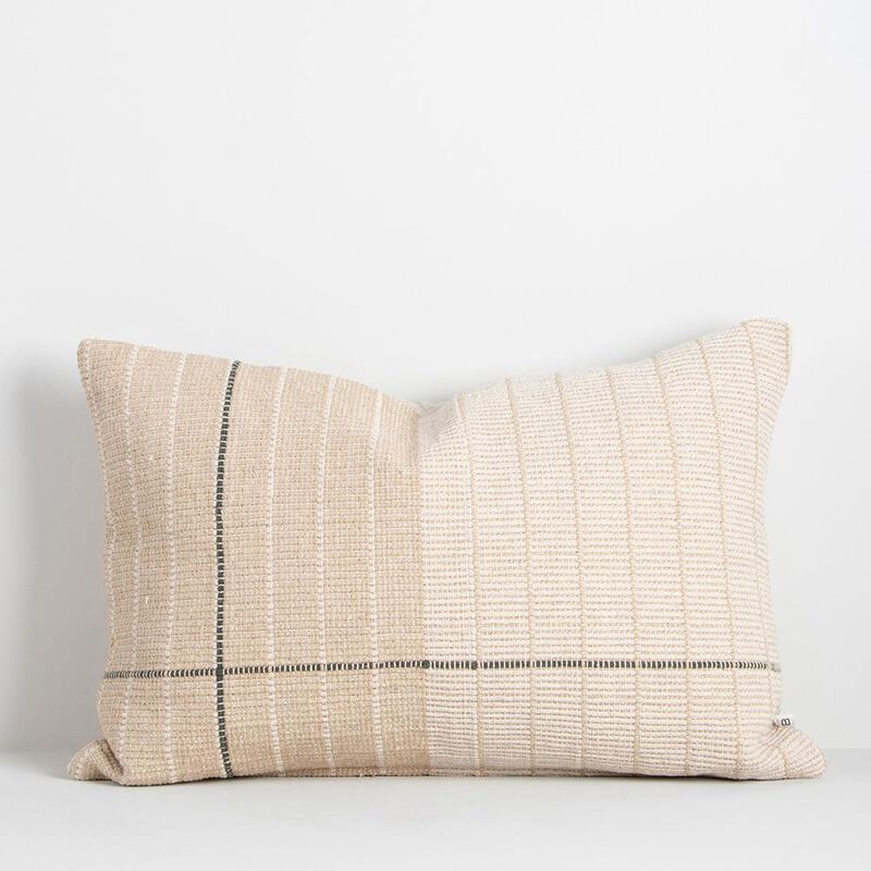 Baya Takumi Cushion With Feather Inner - Camel 40X60cm image number 2