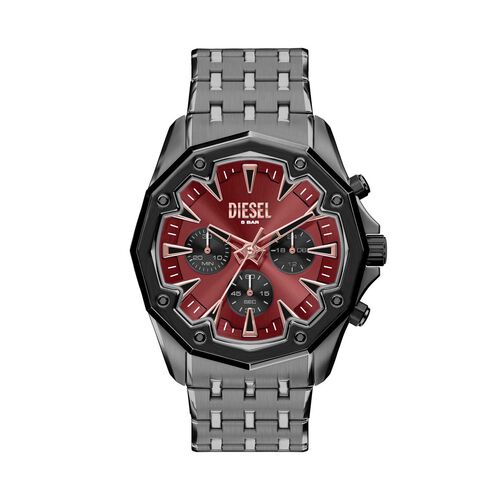 Diesel Stinger Chronograph Gunmetal Stainless Steel Watch