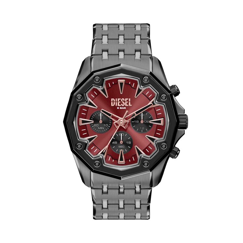 Diesel Stinger Chronograph Gunmetal Stainless Steel Watch image number 0