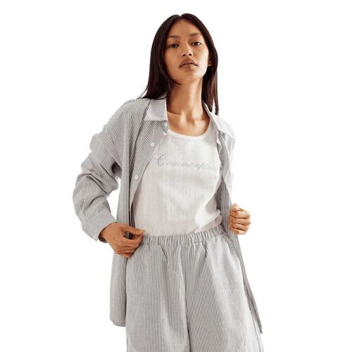 COMMONPLACE ESSENTIALS Riviera Pointelle Tank