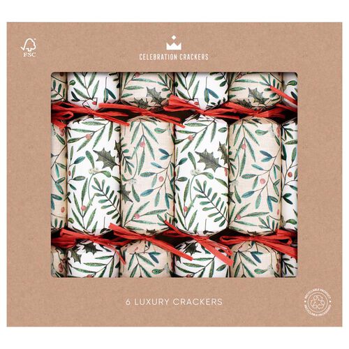 The Paperie Crackers Regency Rustic Foliage (6 Pack)