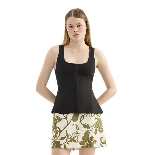 Nude Lucy Quinn Linen Vest