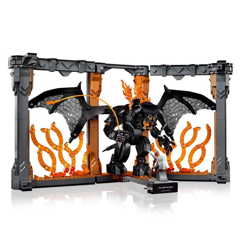 LEGO Icons The Lord of the Rings: Balrog™ Book Nook image number 1