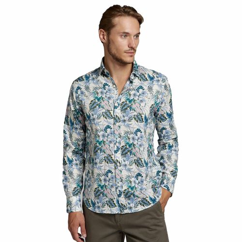 M.J. Bale Camino Printed Shirt