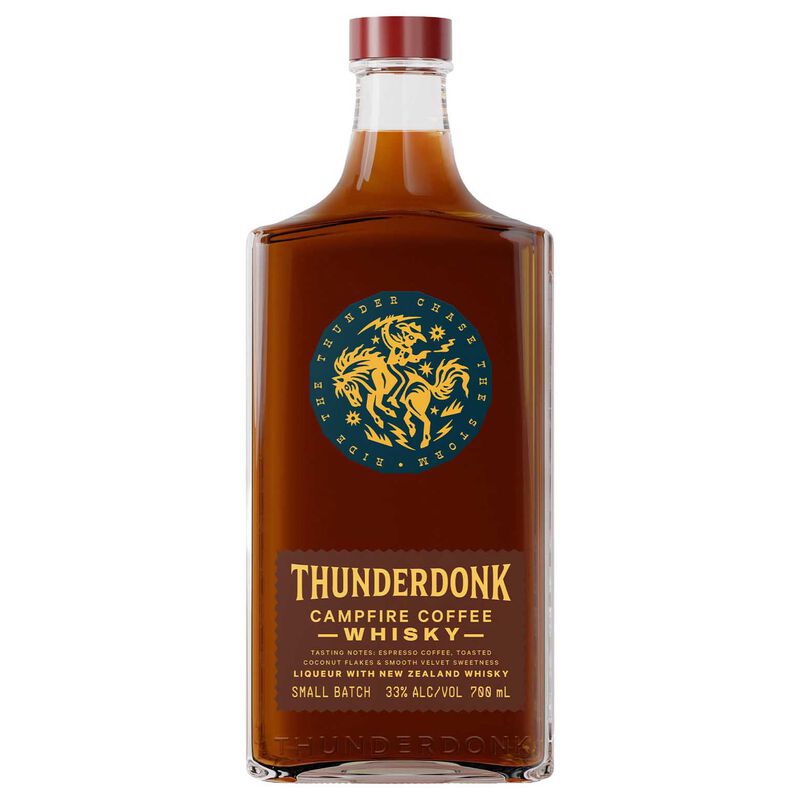 Thunderdonk Campfire Coffee Whisky Liqueur 33% 700ml image number 0