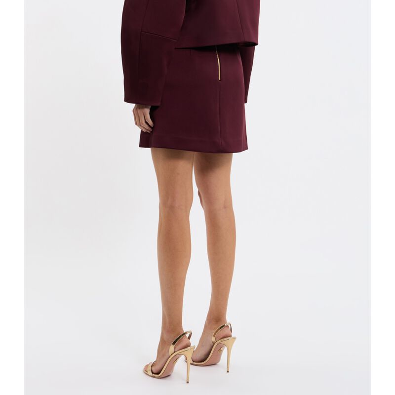 Rebecca Vallance Merlot Skirt image number 1