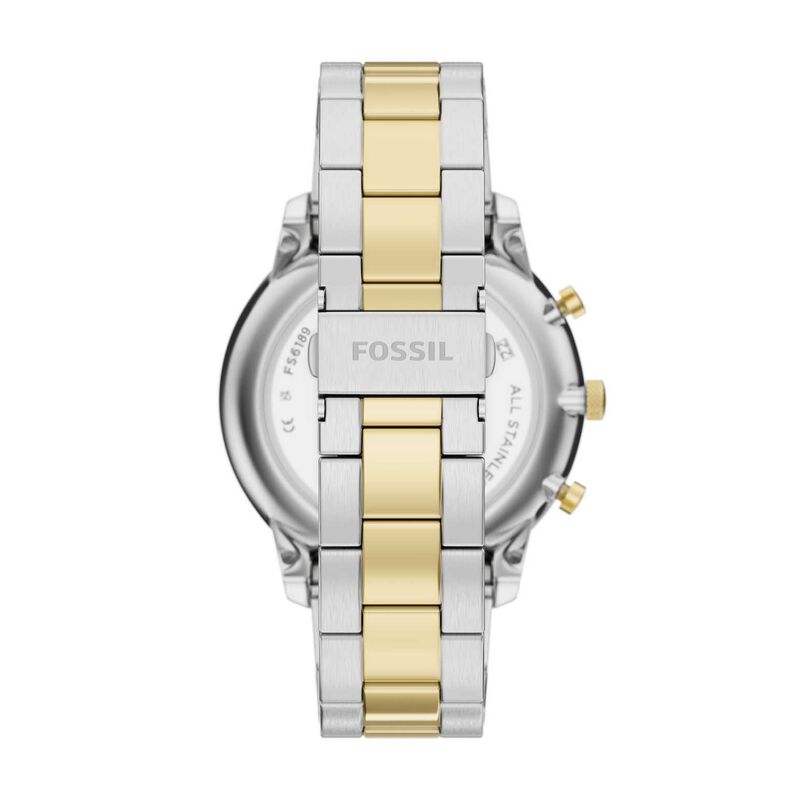 Fossil Neutra 44mm Chronograph Two-Tone Stainless Steel Watch image number 1