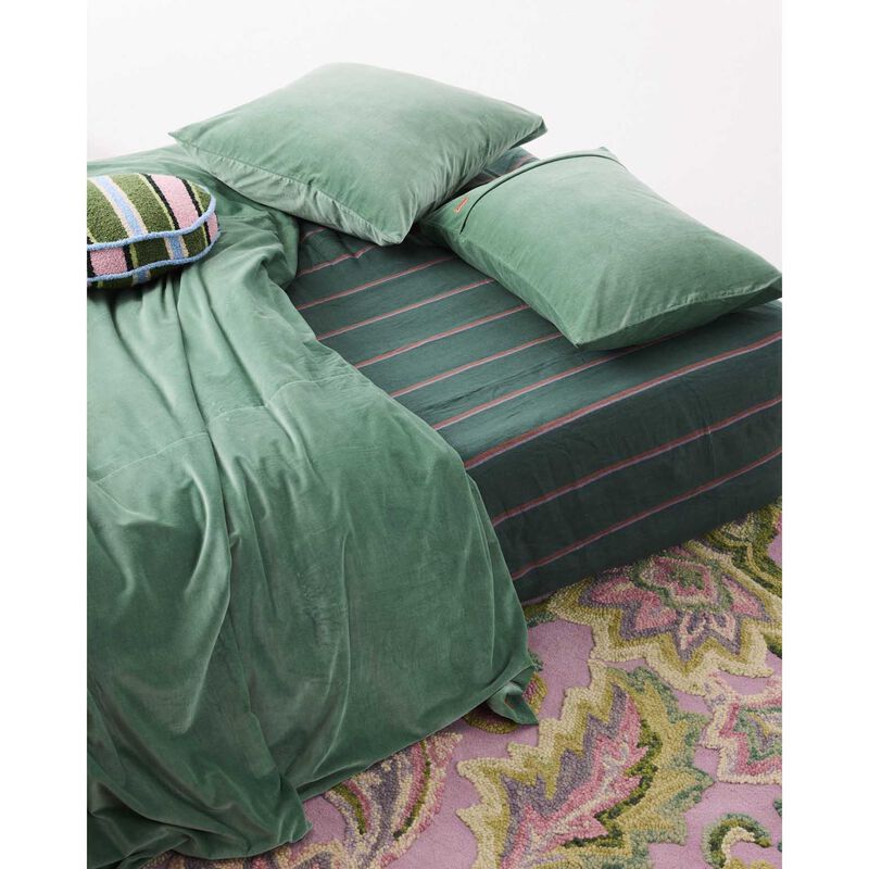 Kip&Co Pistachio Velvet European Pillowcases 2P Set image number 1