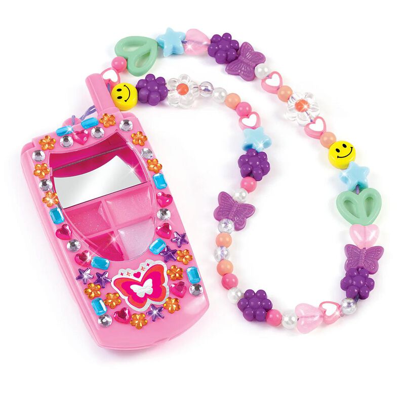 Make It Real Flip Phone Lip Gloss Set & Diy Lanyard image number 2