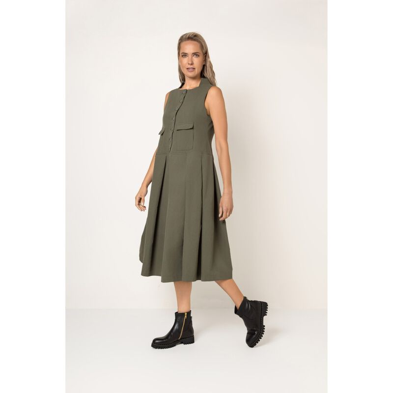 Rundholz Dress With Patch Pockets image number 2