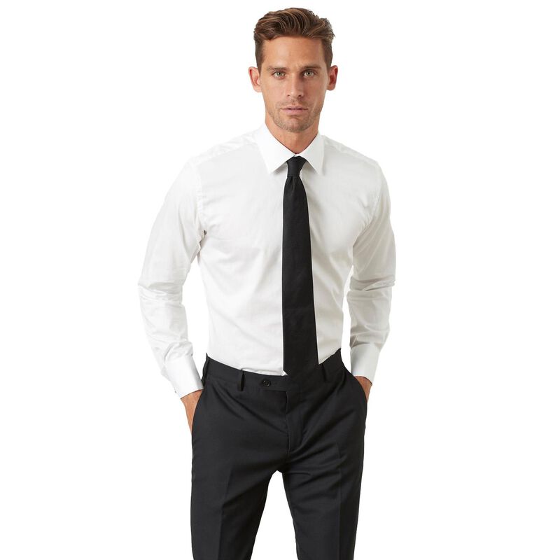 M.J. Bale Blackrock White Tux Shirt image number 0