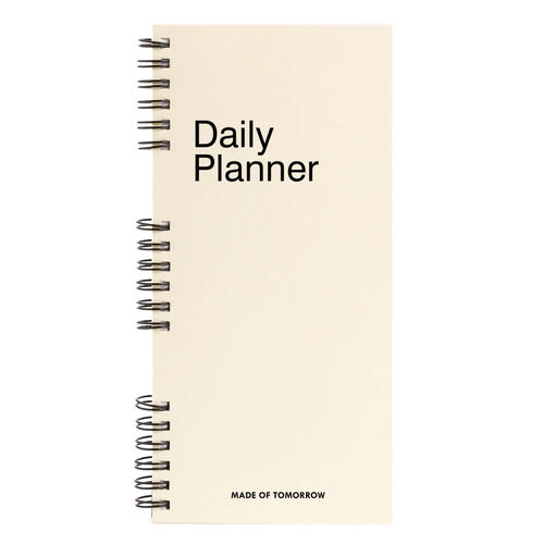 Made Of Tomorrow Daily Planner Beige