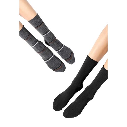 Oroblu 2P Twins Plain & Stripes