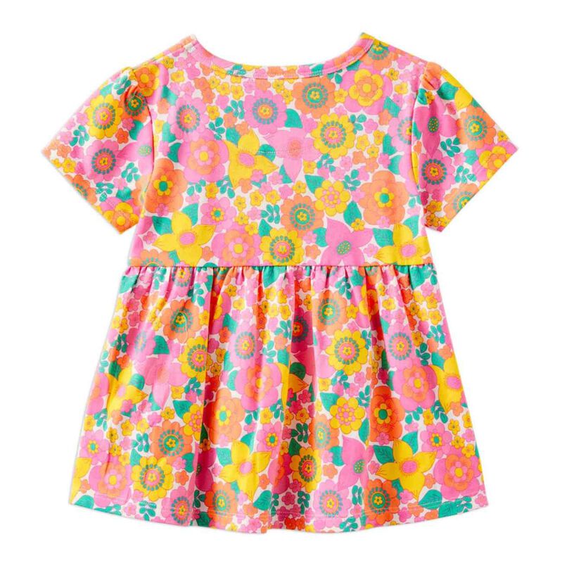 Milky Groovy Garden Swing Tee 2-7Y image number 1