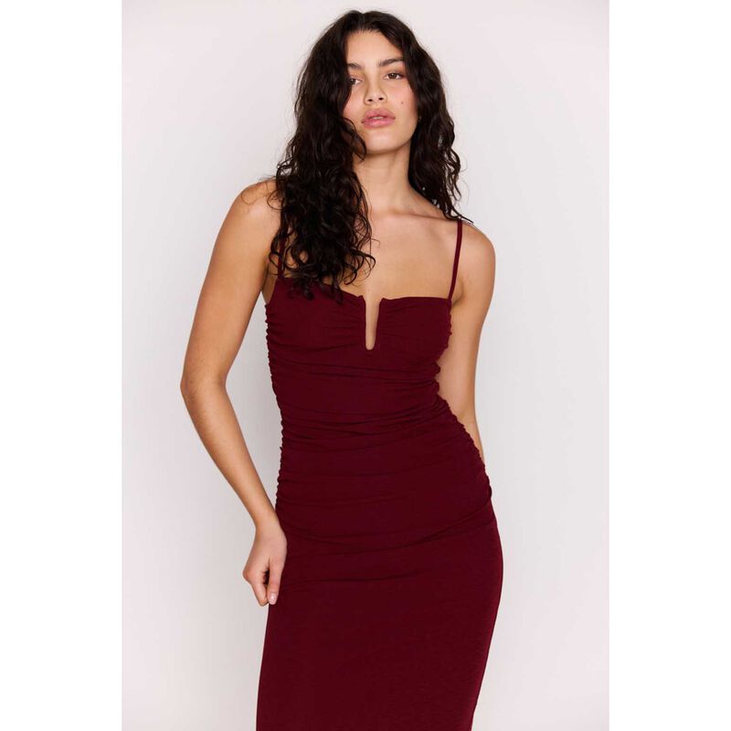 MINKPINK Mila Gathered Maxi Dress image number 2