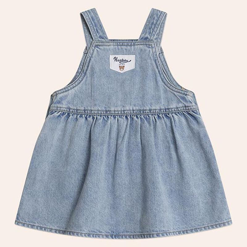 Huxbaby Dreamy Denim Pinafore Dress 6M-2Y image number 2