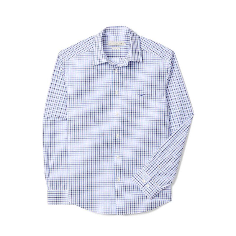 R.M. Williams Newland Poplin Check Shirt image number 2