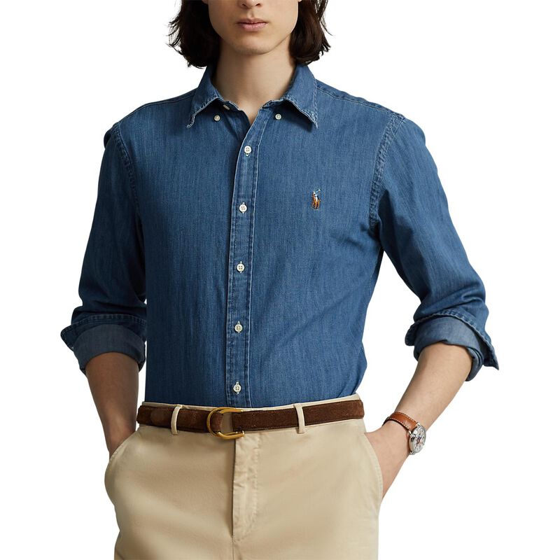 Polo Ralph Lauren Custom Fit Denim Shirt image number 0