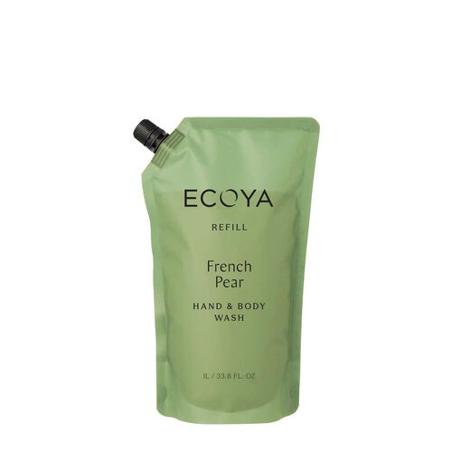 ECOYA Hand & Body Wash Refill French Pear 1L