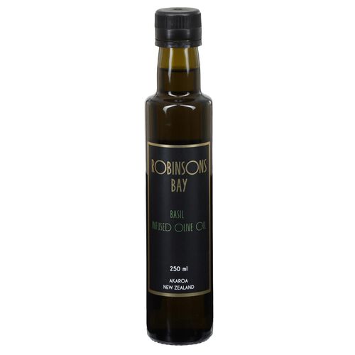 Robinsons Bay Basil Infused Olive Oil 250ml