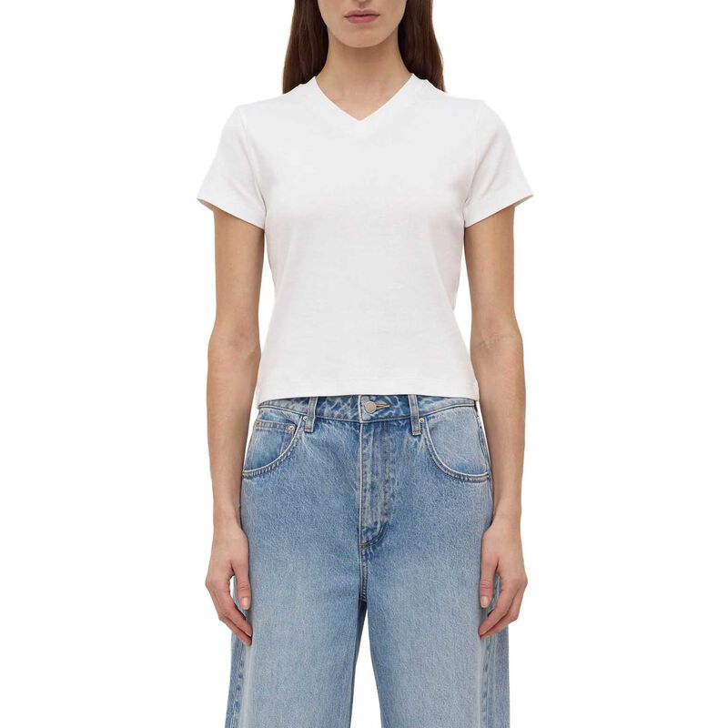 Assembly Label Remy Short Sleeve Tee White image number 0