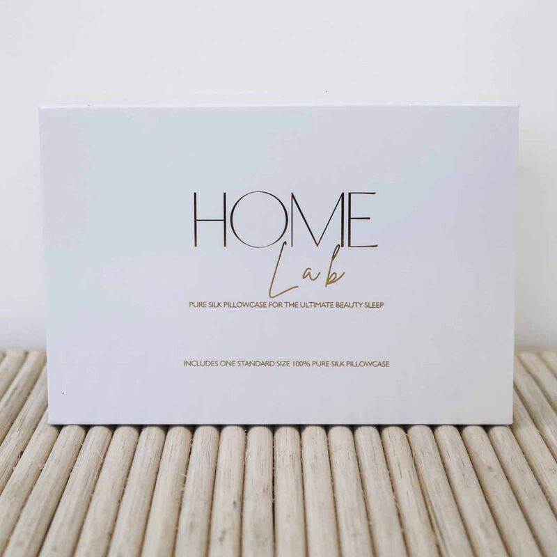 Home Lab 100% Pure Silk Pillowcase image number 1