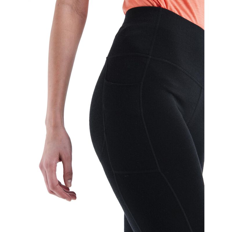 Icebreaker Womens Merino 260 Fastray II 20in High Rise 3/4 Tights image number 2