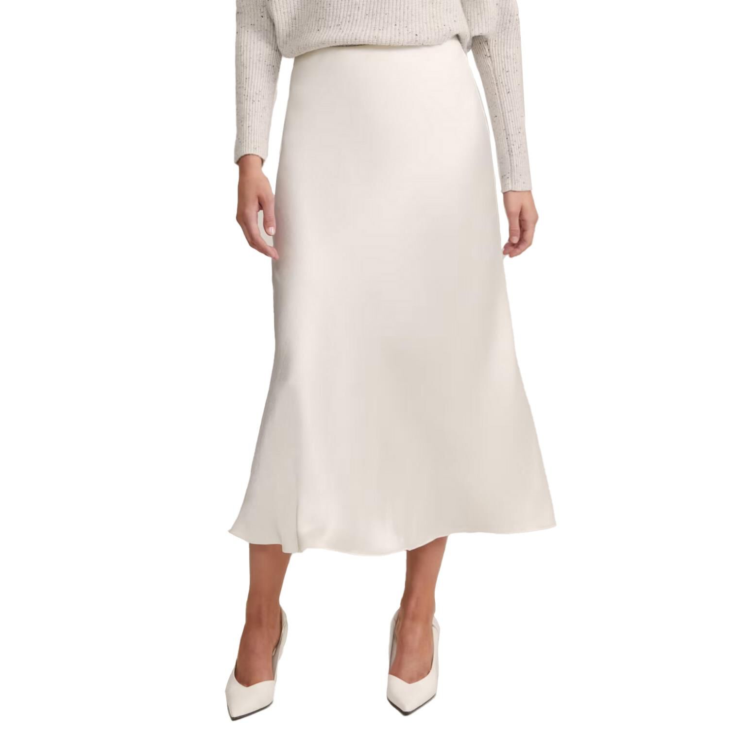 SABA Selena Satin Bias Midi Skirt Ballantynes Department Store
