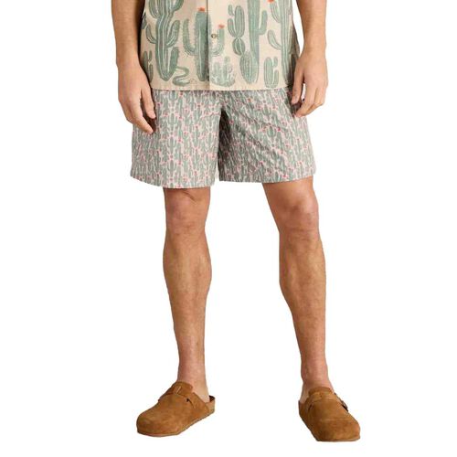 White Stuff Cactus Print Volley Swimshort