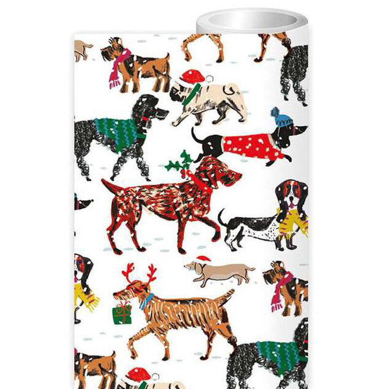 Museums & Galleries Winter Walkies Roll Wrap 70cm x 3m image number 0