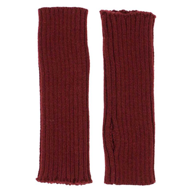 Morgan & Taylor Asha Rib Knit Fingerless Gloves image number 2