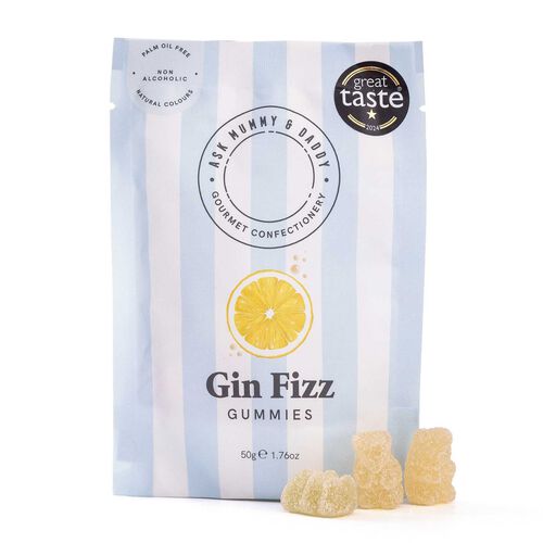 Ask Mummy & Daddy Gin Fizz Gummies 50g