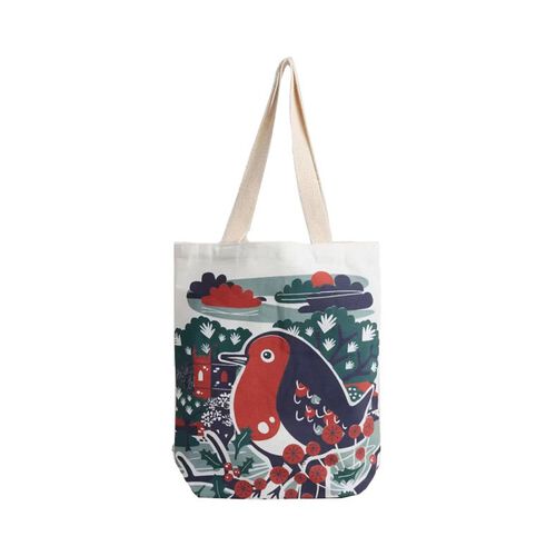 Seasalt Cornwall Canvas Shopper Zennor Robin Bucket