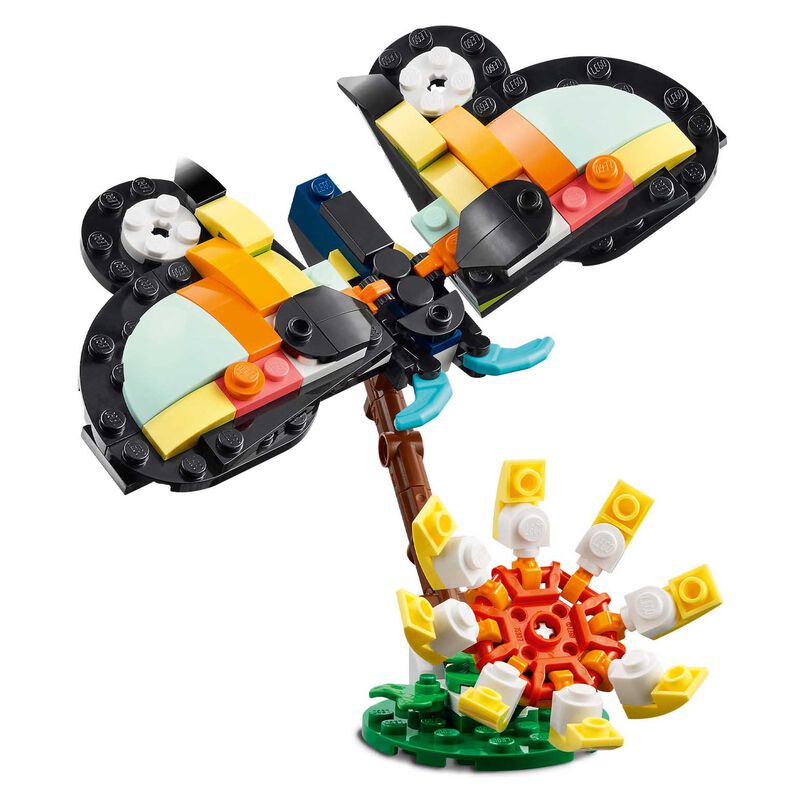 LEGO Creator 3in1: Wild Animals: Tropical Toucan image number 3