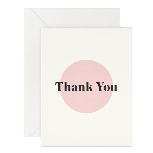 Lettuce Thank You Pink Dot Card