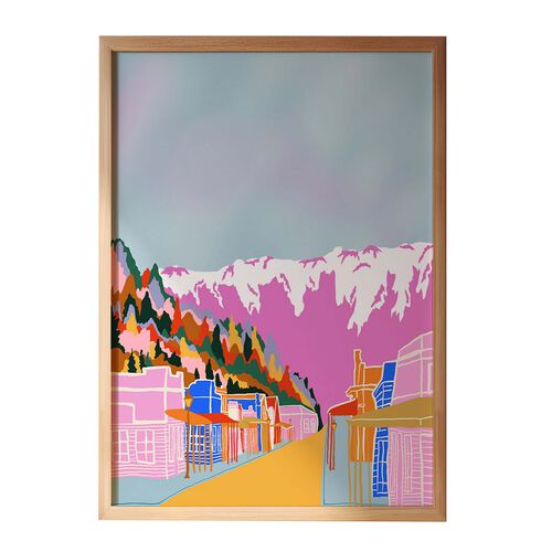 West Moor Design Arrowtown (A4 Unframed Print)