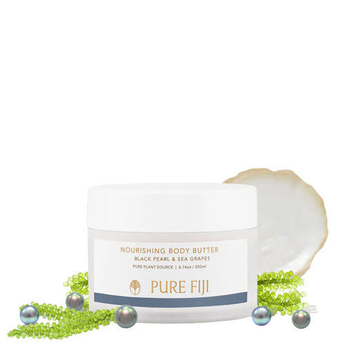 Pure Fiji Body Butter 200ml - Black Pearl & Sea Grapes