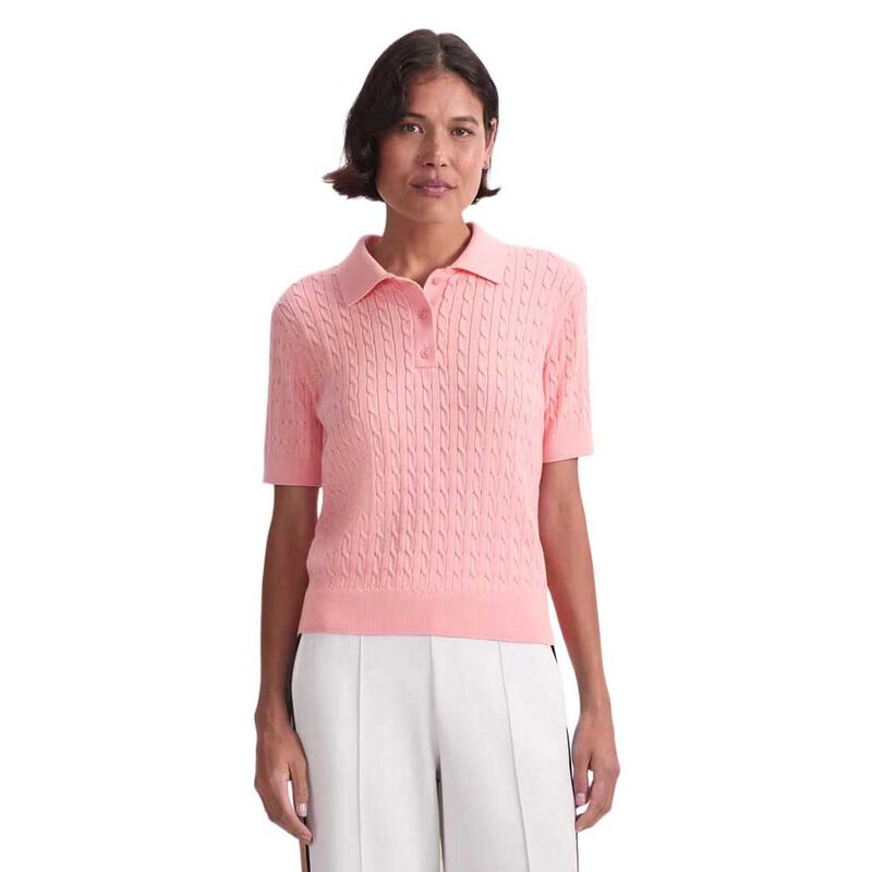 Sportscraft Chiffon Cotton Cable Polo image number 4