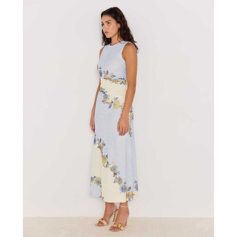 MINKPINK Lucia Mesh Maxi Dress image number 3
