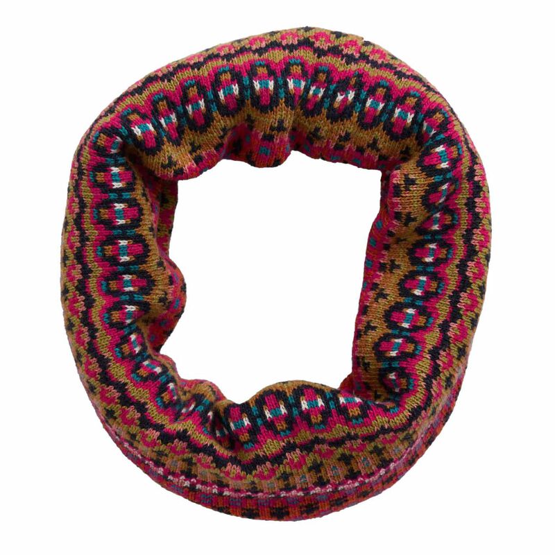 Seasalt Cornwall Touchstone Snood Midwinter Fire Multi image number 0