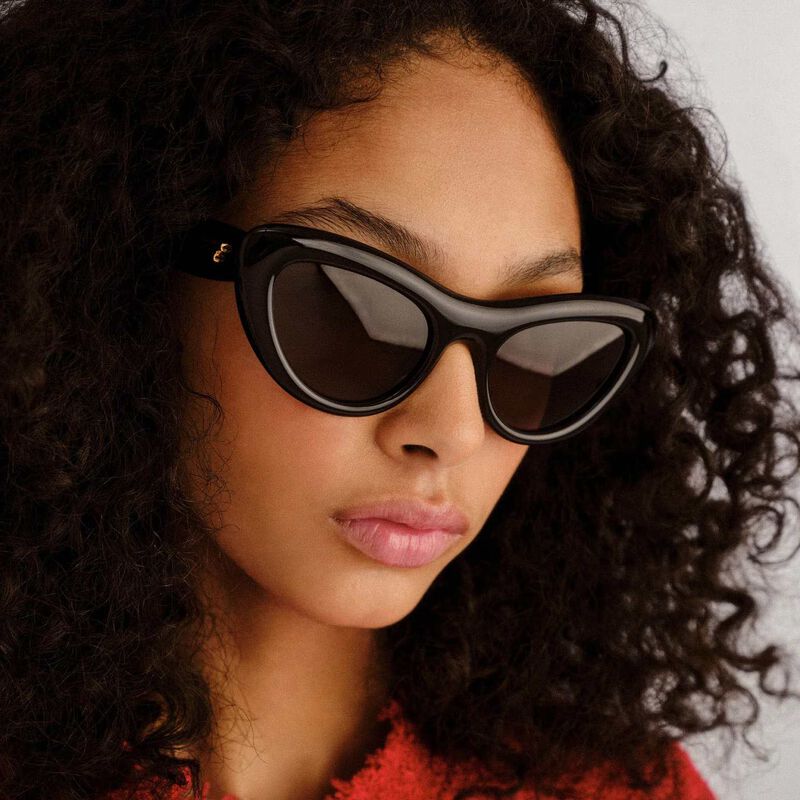 Bottega Veneta BV1282S Black Sunglasses image number 2