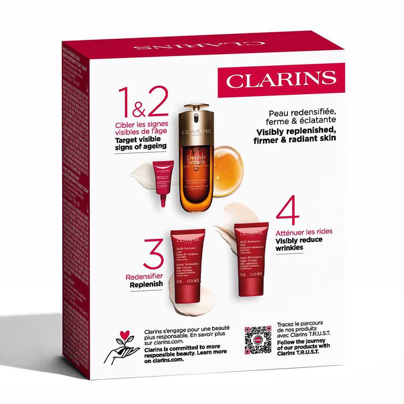 Clarins Double Serum & Super Restorative Collection image number 3