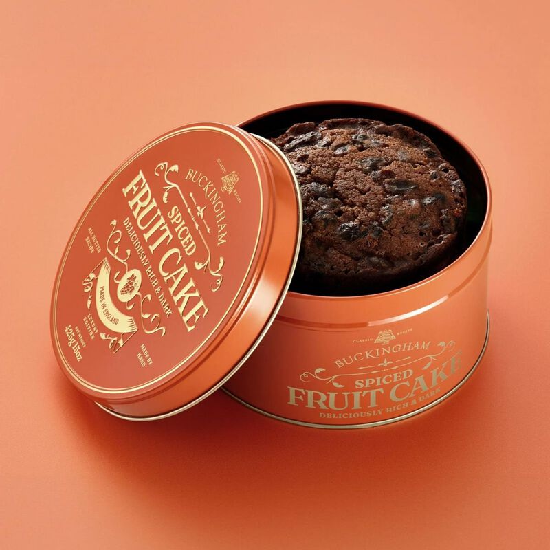 Buckingham Spiced Fruit Cake Tin 425g image number 1