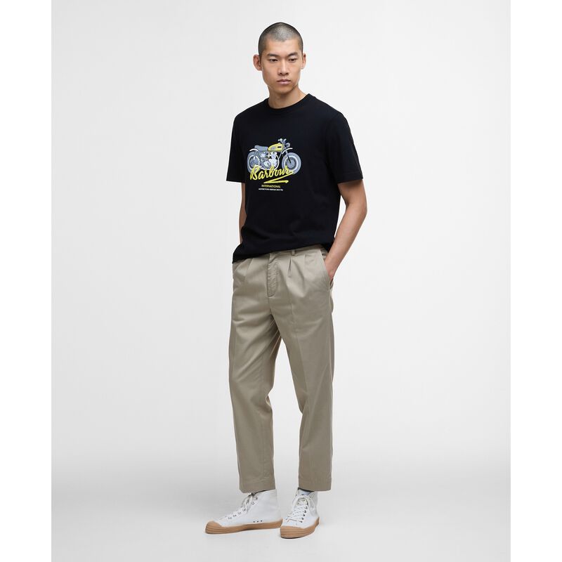 Barbour International Stonebridge Graphic T-Shirt image number 3