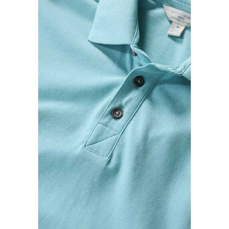 Seasalt Cornwall Mens Balefire Polo Surf image number 2