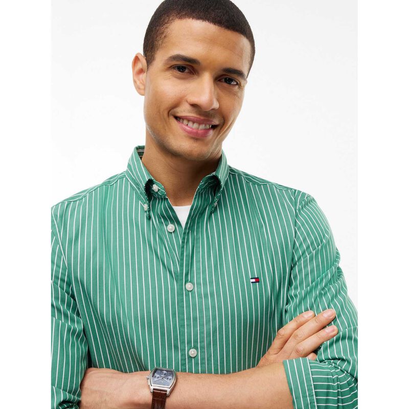 Tommy Hilfiger Regular Fit Flex Stripe Shirt image number 2