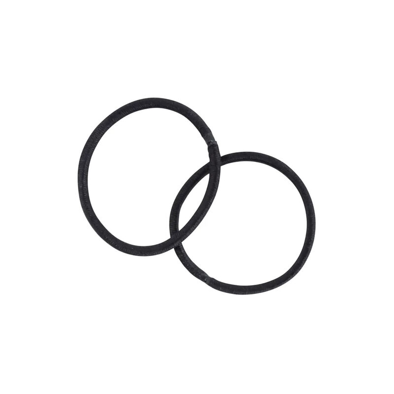 Mae Small Thin Hair Elastics Black 20-Pack image number 1